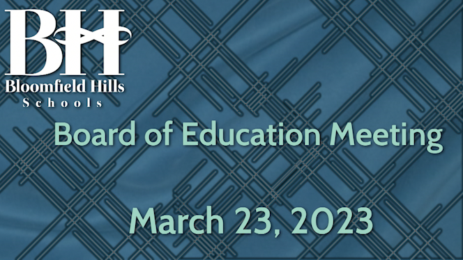 Thumbnail image for BHS: Recreation Plan Master Plan Public Hearing and March 23, 2023 Board of Education Meeting