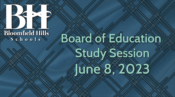 Thumbnail image for BHS: Board of Education Study Session June 8, 2023