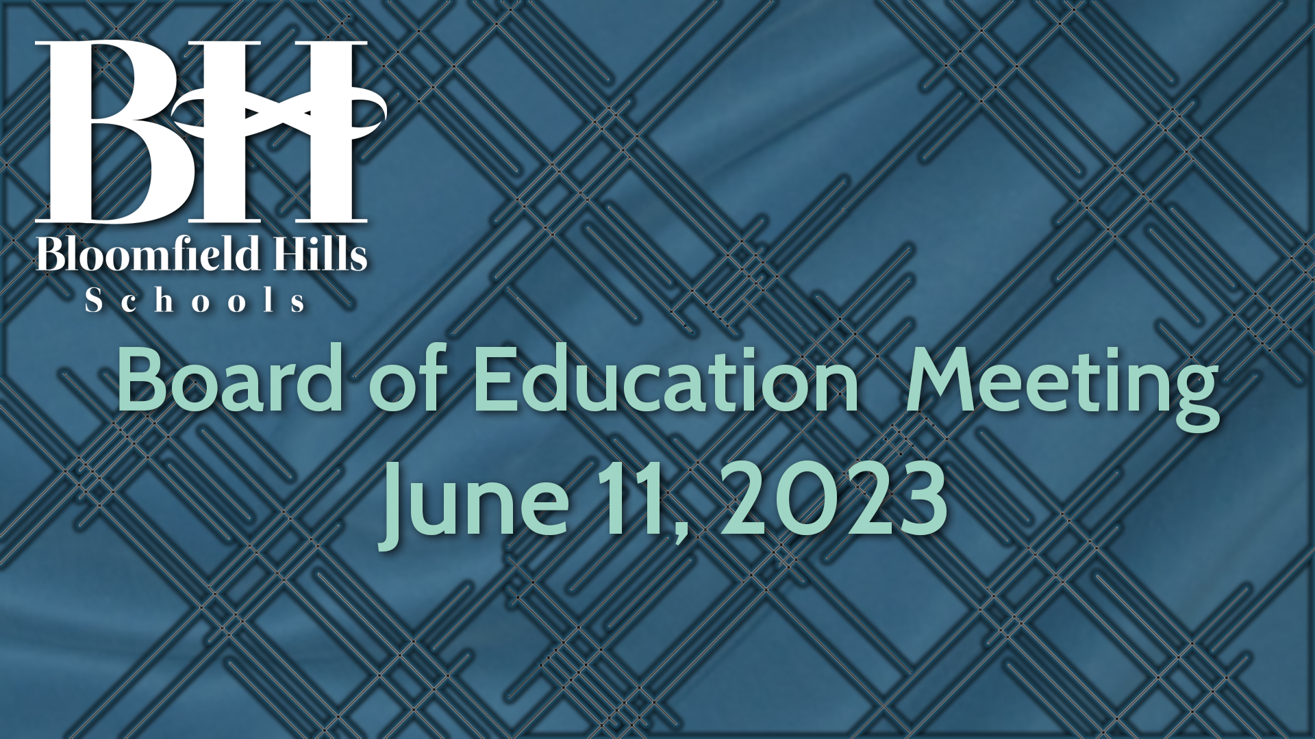 Thumbnail image for BHS: Board of Eduction - Special Meeting July 11, 2023