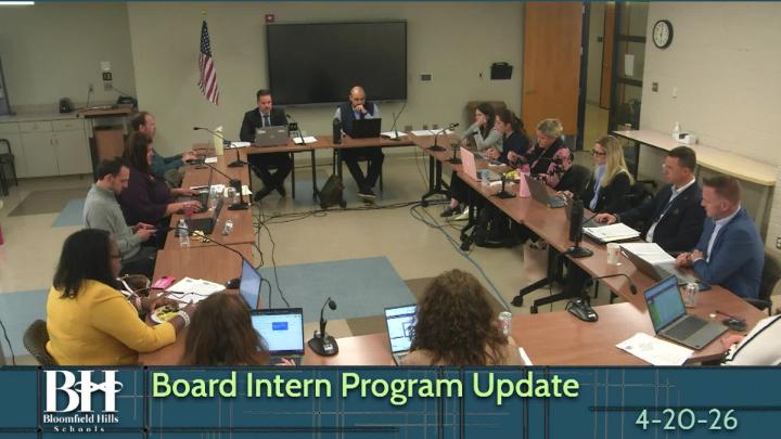 Thumbnail image for BHS: Board of Education Meeting April 20,2026