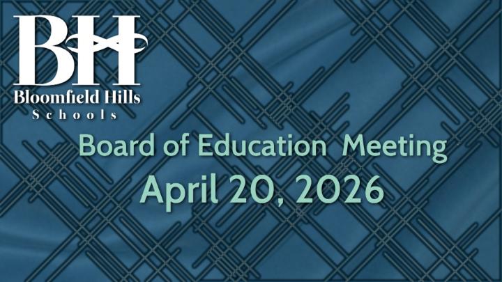 Thumbnail image for BHS: Board of Education Meeting April 20,2026