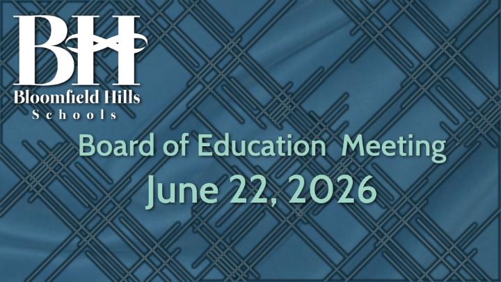 Thumbnail image for BHS: Board of Education Meeting June 22, 2026