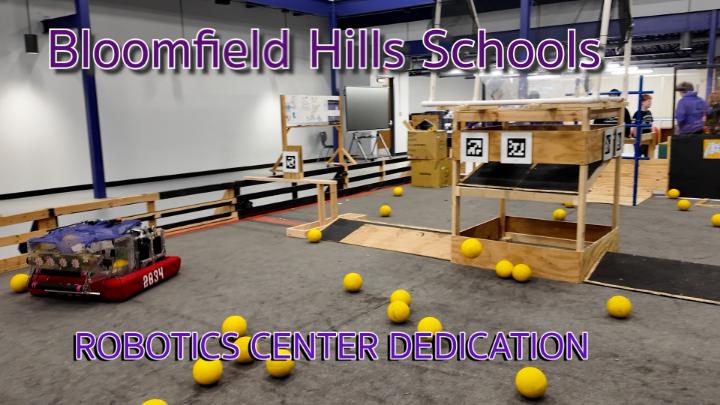 Thumbnail image for Bloomfield Hills Schools Robotics Center Dedication