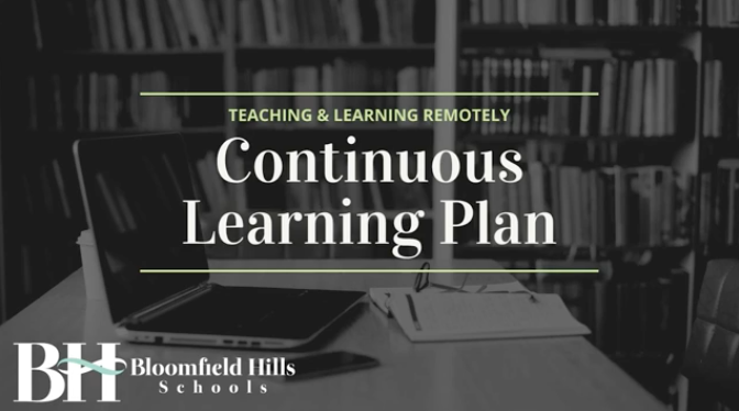 Thumbnail image for BHS Continuous Learning Update- The transition to online classrooms.