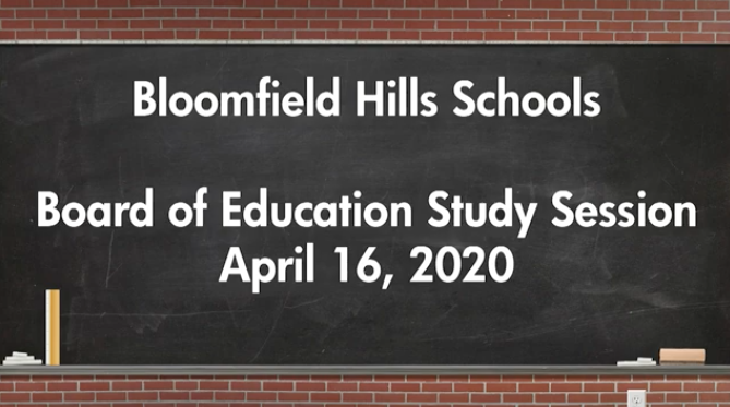 Thumbnail image for  Board of Education Study Session April 16, 2020