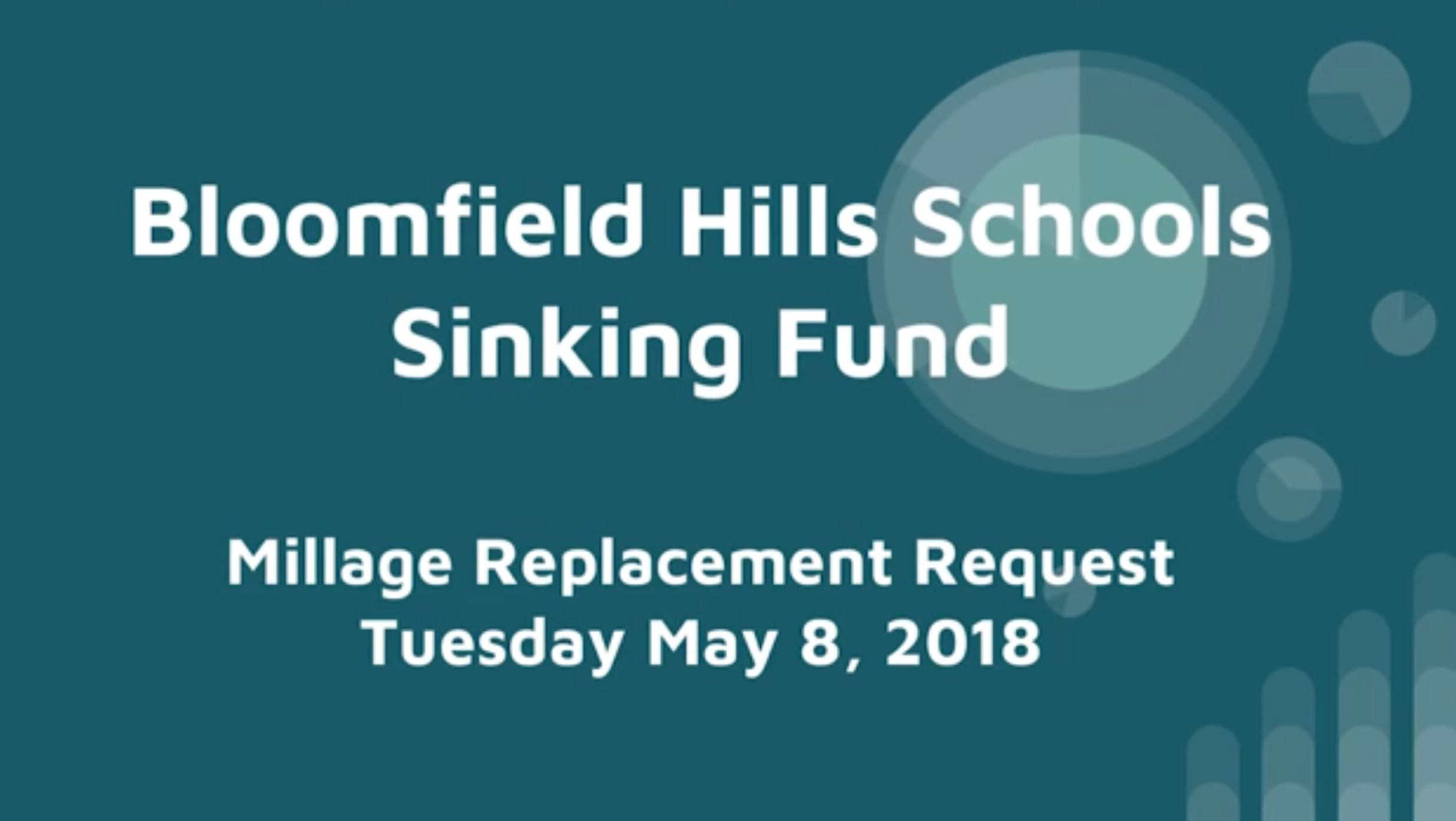 Thumbnail image for Bloomfield Hills Schools Sinking Fund Replacement Request May 8, 2018