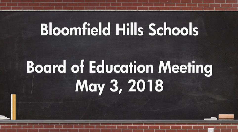 Thumbnail image for Board of Education Meeting May 3, 2018