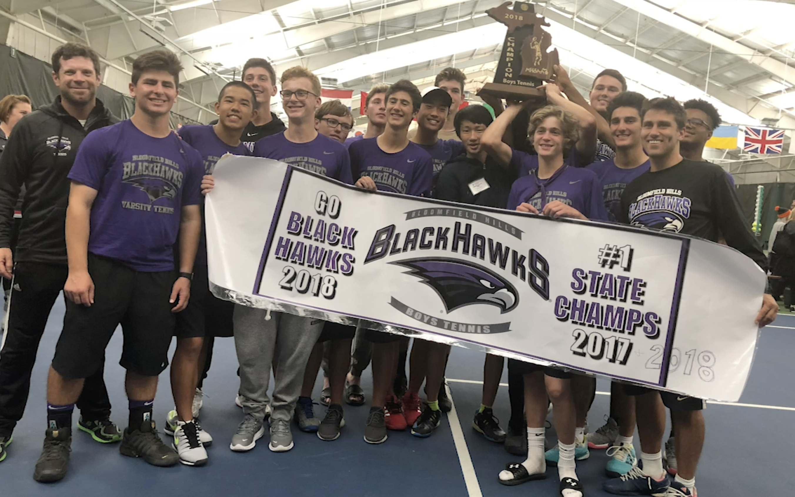 Thumbnail image for BHHS BlackHawks 2018 Tennis State Champions Highlights